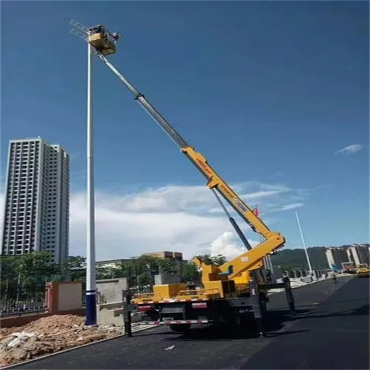 建湖县维修路灯的曲臂升降车出租